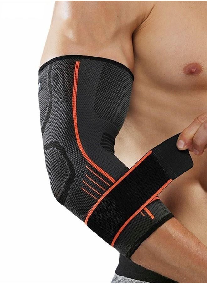 Generic Elbow Support, Compression Support Sleeves, Compression Sports Elbow Pads, Fitness Cycling Sports Elbow Pads, Joint Pain Relief Elbow Compression Sleeves  - Image 1