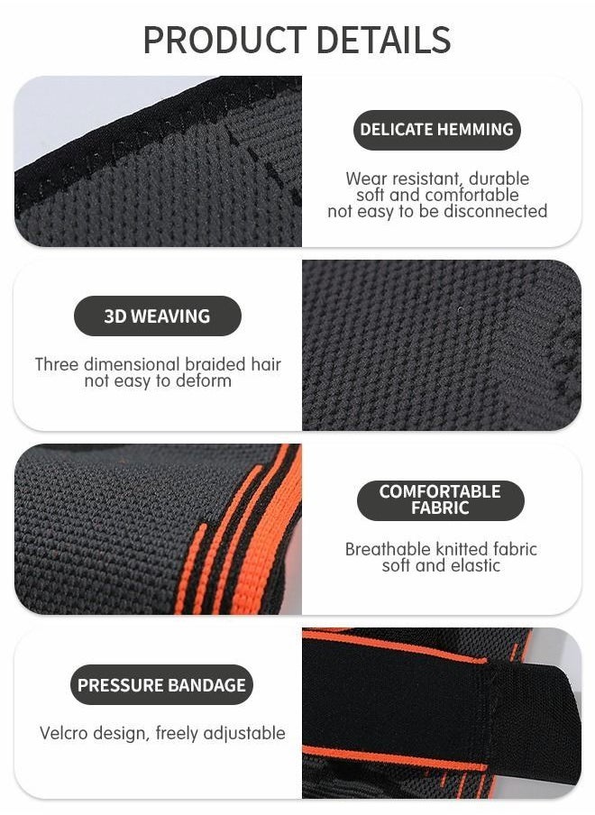 Generic Elbow Support, Compression Support Sleeves, Compression Sports Elbow Pads, Fitness Cycling Sports Elbow Pads, Joint Pain Relief Elbow Compression Sleeves  - Image 4