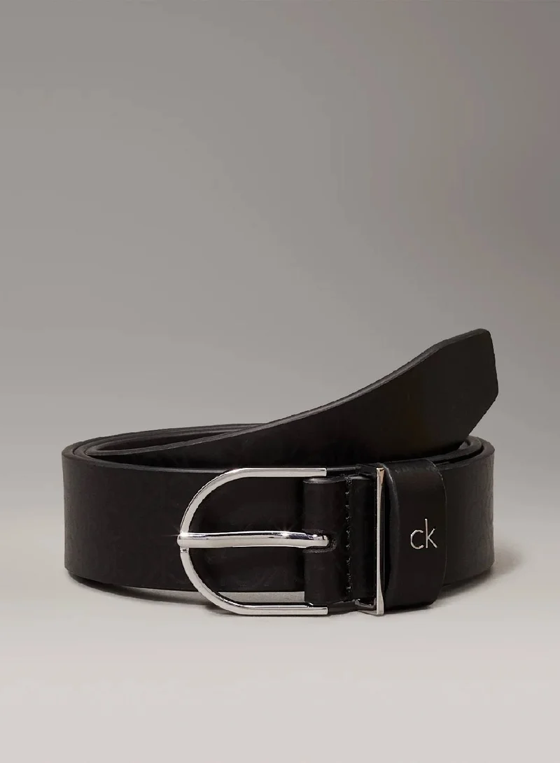 CALVIN KLEIN Logo Leather Belt