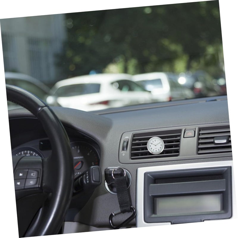 PRETYZOOM 1 Set Car Dashboard Mini Digital Clock Adhesive Luminous Auto Vent Clock for Vehicles Accurate Timekeeping Strong Durable Easy Installation for Cars and Suvs - Image 4