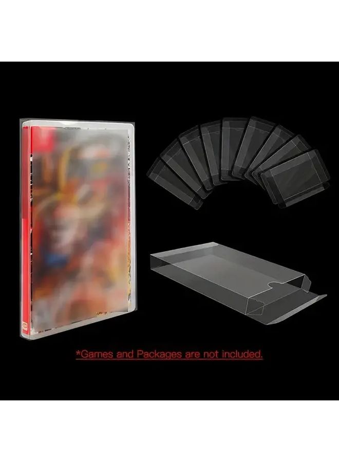 2 Pieces Switch Game Card Storage Box Transparent Display Protective Case - Image 2