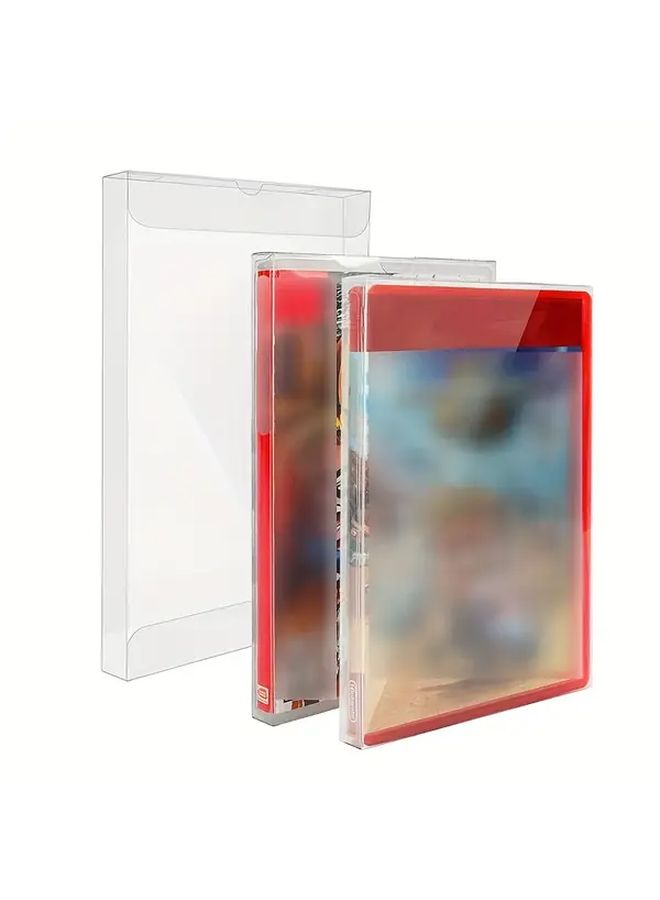 2 Pieces Switch Game Card Storage Box Transparent Display Protective Case - Image 1