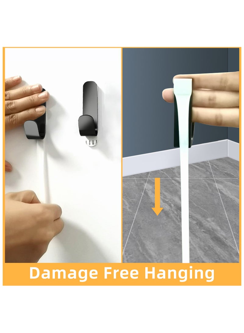 Omyoffice Picture Hanging Strips - 10 Strips/Pack Heavy Duty Picture Hanging Strips - Non-destructive adhesive strips for walls, posters, picture frames, easy to remove, tool-less wall hanging strips, - Image 4