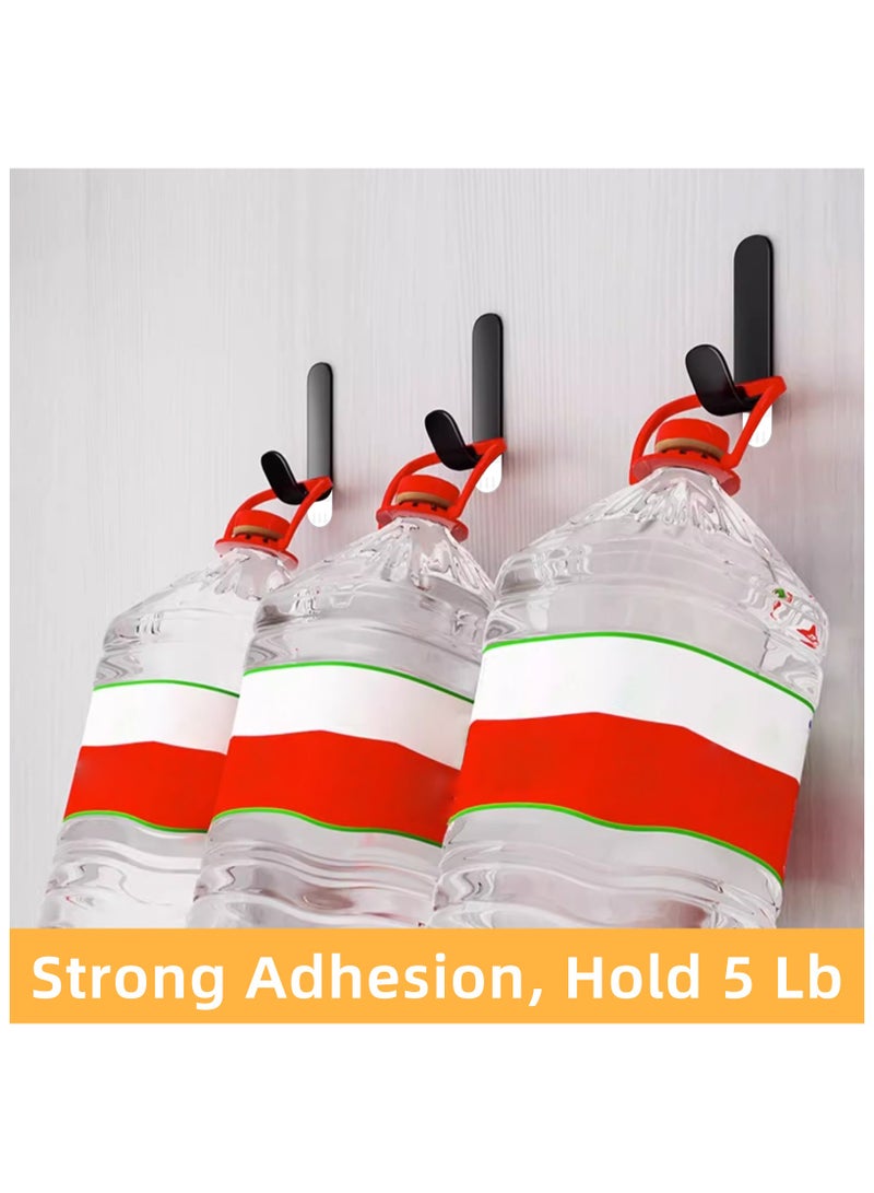 Omyoffice Picture Hanging Strips - 10 Strips/Pack Heavy Duty Picture Hanging Strips - Non-destructive adhesive strips for walls, posters, picture frames, easy to remove, tool-less wall hanging strips, - Image 3