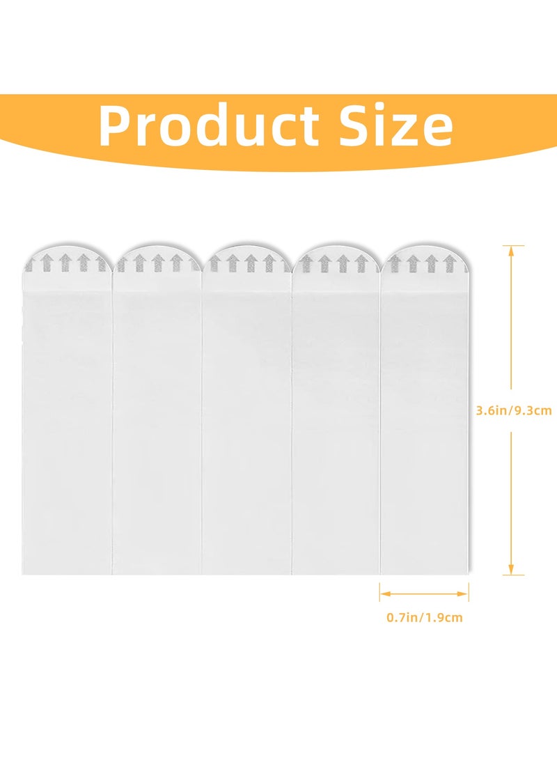 Omyoffice Picture Hanging Strips - 10 Strips/Pack Heavy Duty Picture Hanging Strips - Non-destructive adhesive strips for walls, posters, picture frames, easy to remove, tool-less wall hanging strips, - Image 2