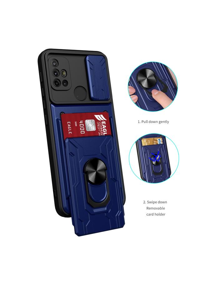 S-TOP Case For Motorola Moto G30 Sliding Camshield Card Phone Case - Image 5