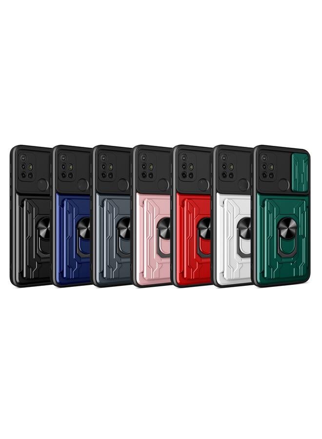 S-TOP Case For Motorola Moto G30 Sliding Camshield Card Phone Case - Image 2