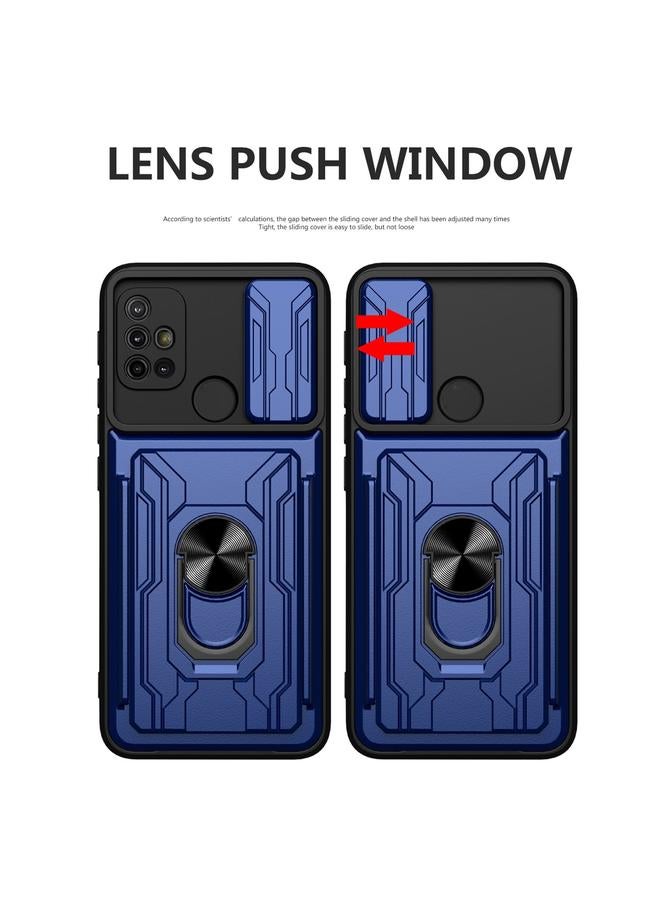 S-TOP Case For Motorola Moto G30 Sliding Camshield Card Phone Case - Image 3