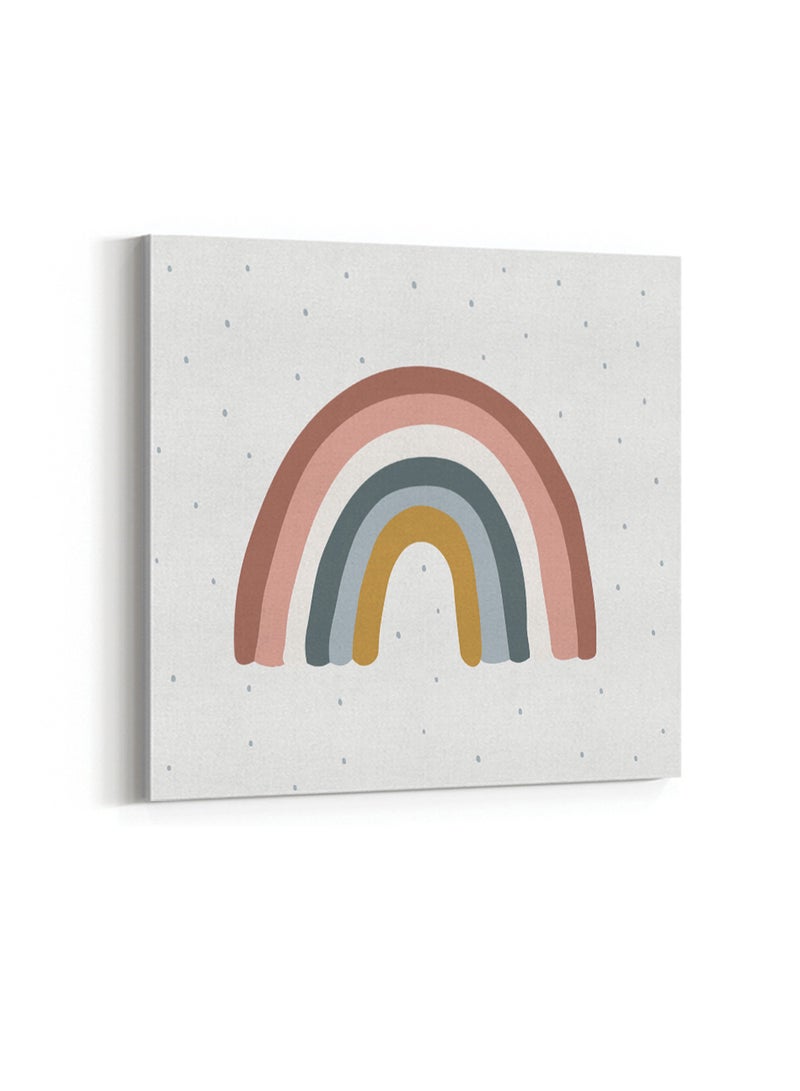 لوحة كانفاس على إطار خشبي، تصميم قوس قزح، للمنزل، غرفة المعيشة، المكتب، الديكور - Image 4