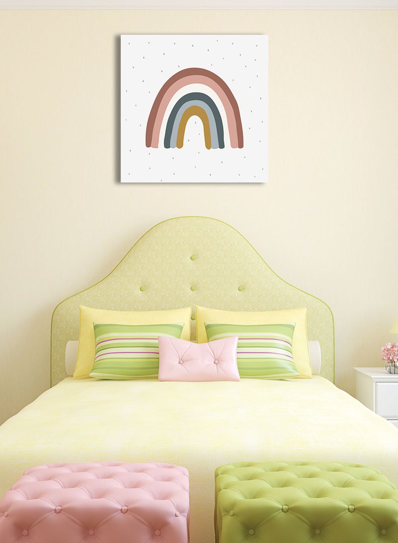 لوحة كانفاس على إطار خشبي، تصميم قوس قزح، للمنزل، غرفة المعيشة، المكتب، الديكور - Image 3
