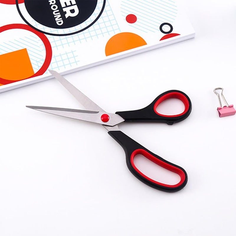 Aksiko Scissors, 2 Pack 7.5 inch Scissors for Office and Home, Scissor All Purpose for School Fabric Craft Supplies Use - Image 5