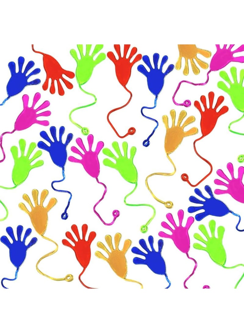 saykfoe 40 PCS Sticky Hands, Sticky Finger, Kids' Party Favor Sets, Fun Toys, Party Favors, Wacky Fun Stretchy Sticky Hands, Party Favors, Birthday Parties Articles, Toys for Sensory Kids - Image 2