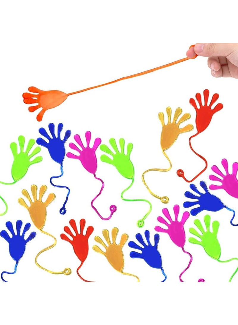 saykfoe 40 PCS Sticky Hands, Sticky Finger, Kids' Party Favor Sets, Fun Toys, Party Favors, Wacky Fun Stretchy Sticky Hands, Party Favors, Birthday Parties Articles, Toys for Sensory Kids - Image 1