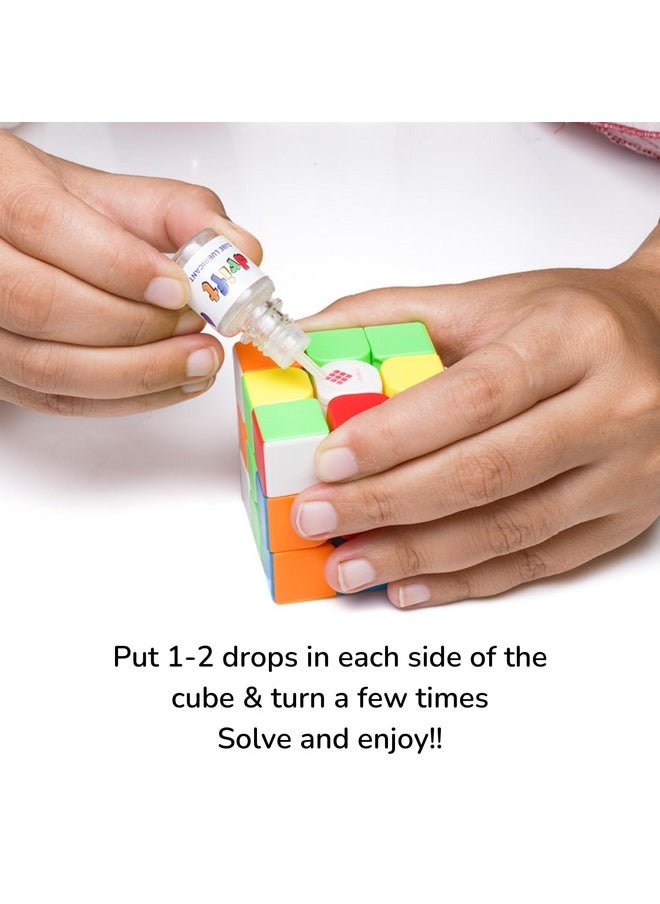 Cubelelo - Drift 3M 3X3 Magnetic Speedcube & Premium Cube Lubricant Combo | Drift 3M Features 48 Precision Magnets| Ultra Smooth Buttery Turns | The Perfect Kit For Fast, Precise Solving!, Kids - Image 1