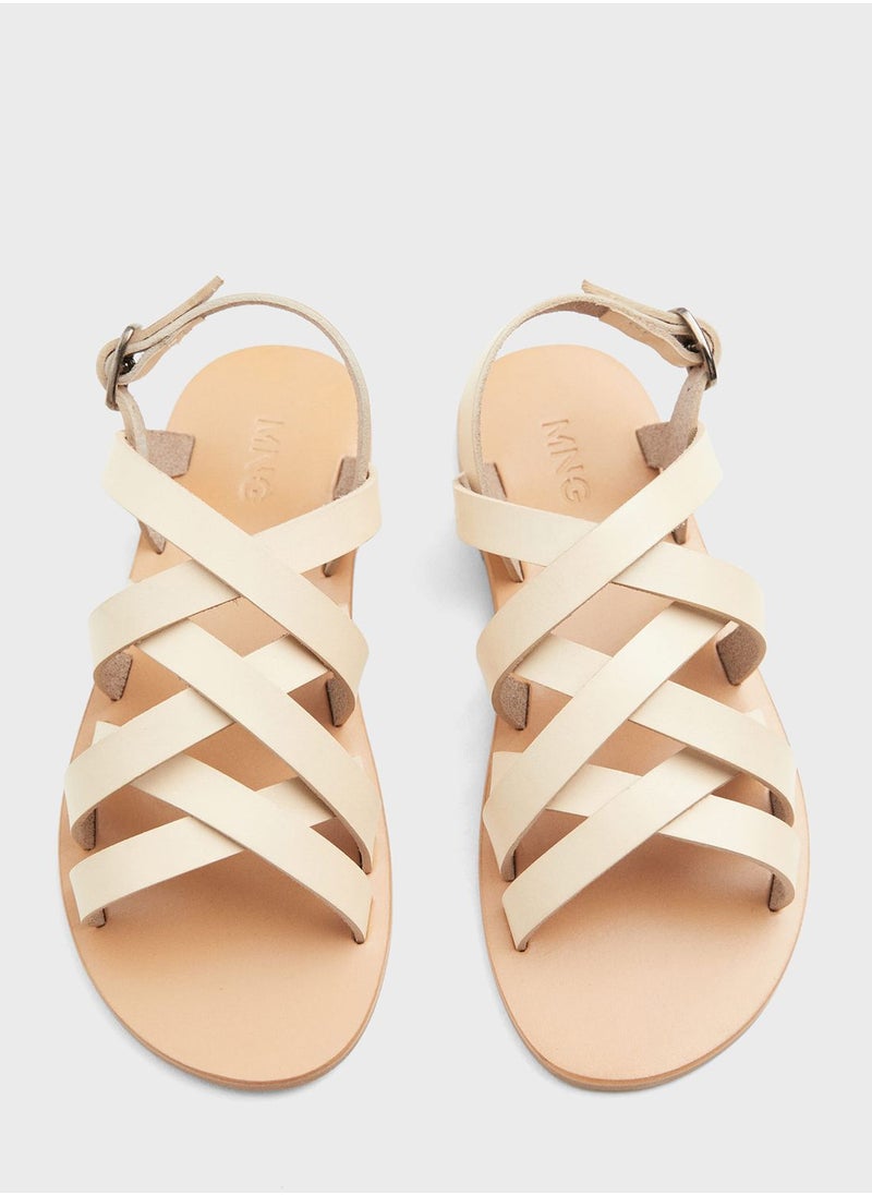 MANGO - Kids Buckle Sandals - Image 1