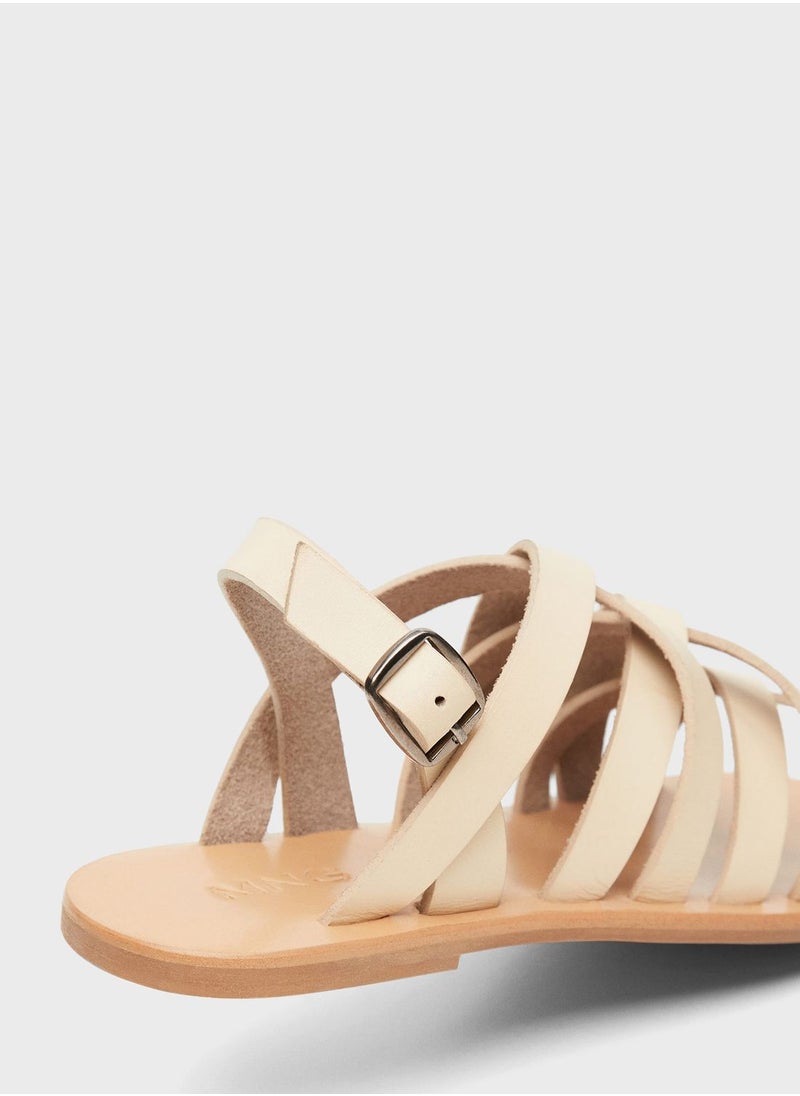 MANGO - Kids Buckle Sandals - Image 1