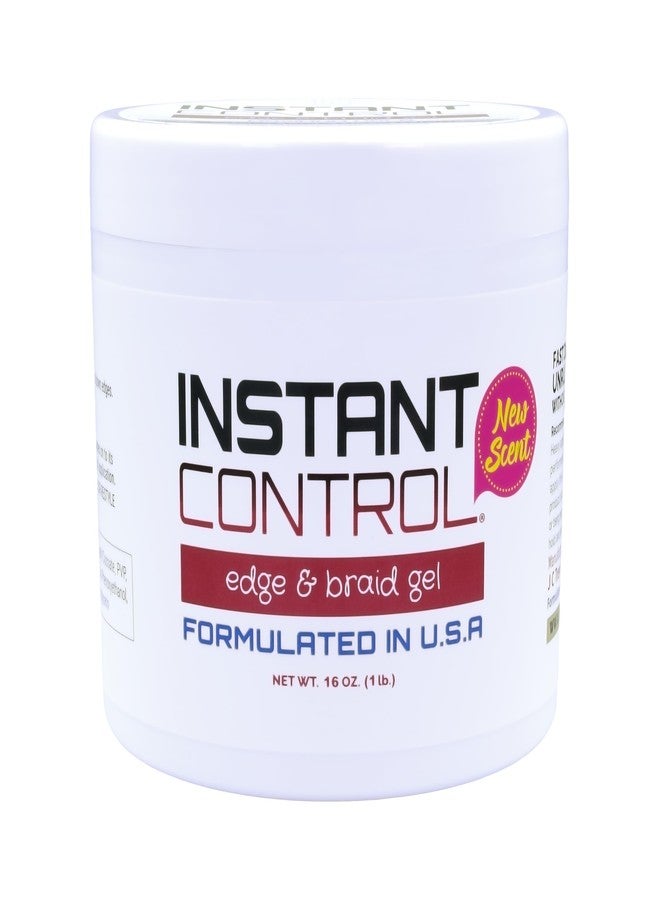 Instant Control Edge & Braid Gel (16 Ounce) - Image 1