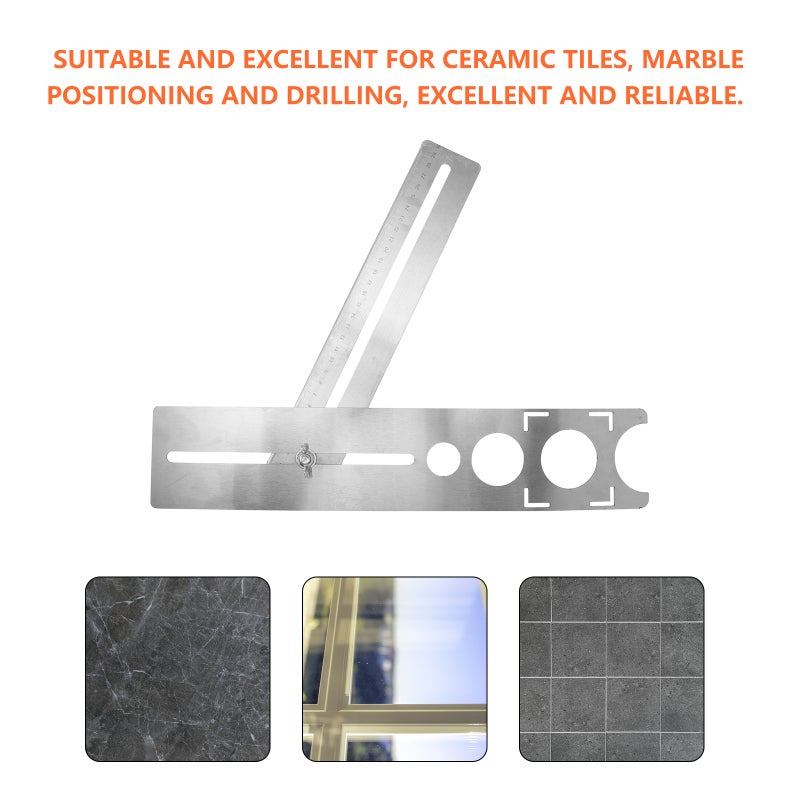 1pc Flexible Positioning Drilling Tool Tile Hole Opener for Marble - Image 2
