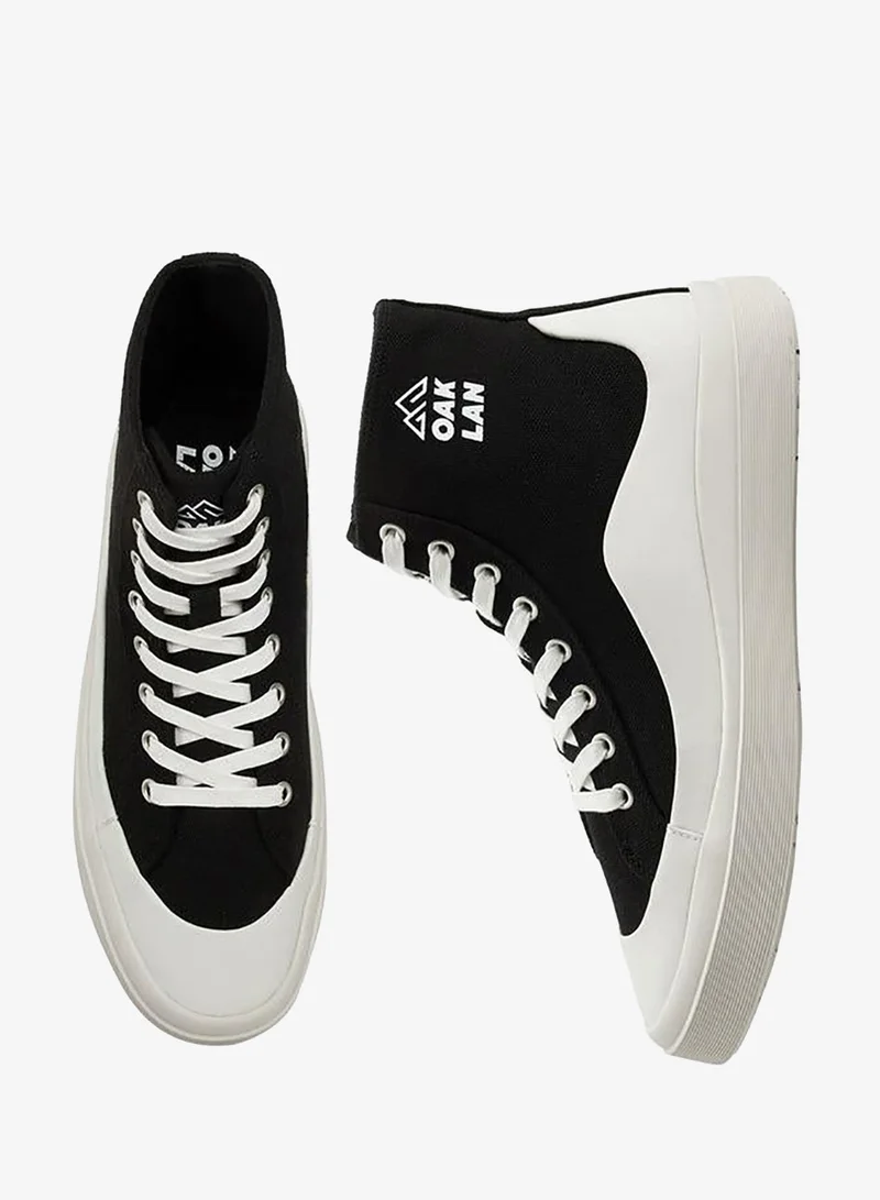 شو اكسبرس Men Lace-Up Canvas Sneakers