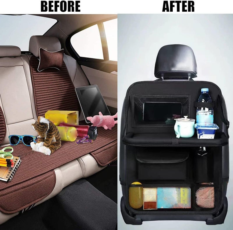 Primst Car Backseat Organizer with Foldable Table Tray - 2 Pack - Image 3