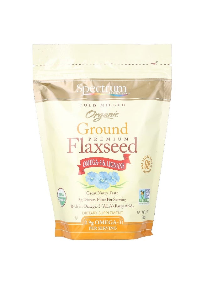 Spectrum Essentials Spectrum Essentials, Organic Ground Premium Flaxseed, 14 oz (396 g)  - Image 1