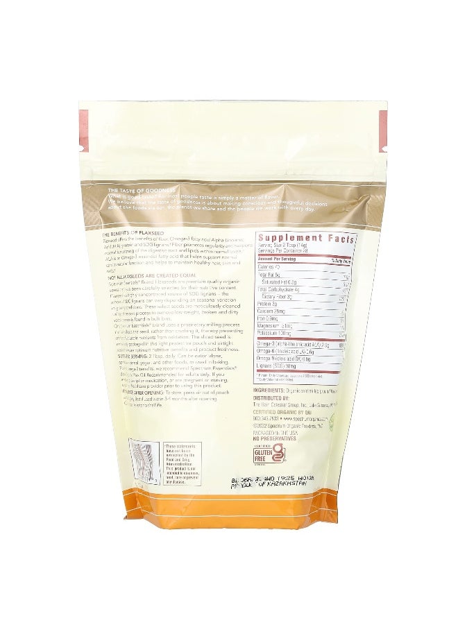 Spectrum Essentials Spectrum Essentials, Organic Ground Premium Flaxseed, 14 oz (396 g)  - Image 2