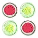 CONBELLA Hot and Cold Eye Pads, reusable eye patches - Soothing, Revitalizing, Puffiness, Refresh, Relieves Stress, Relax, Relieves Puffiness and Tension(2 watermelons + 2 cucumbers) - Image 2