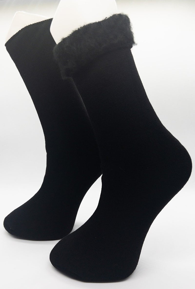 Ciho Socks Men 2 Pairs Thermal Extra Soft Winter Sleep Socks - Image 2