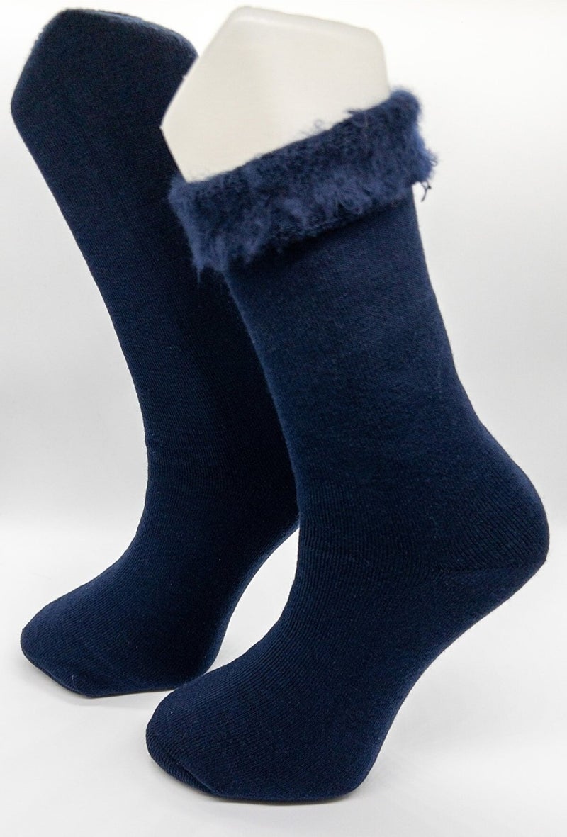 Ciho Socks Men 2 Pairs Thermal Extra Soft Winter Sleep Socks - Image 3