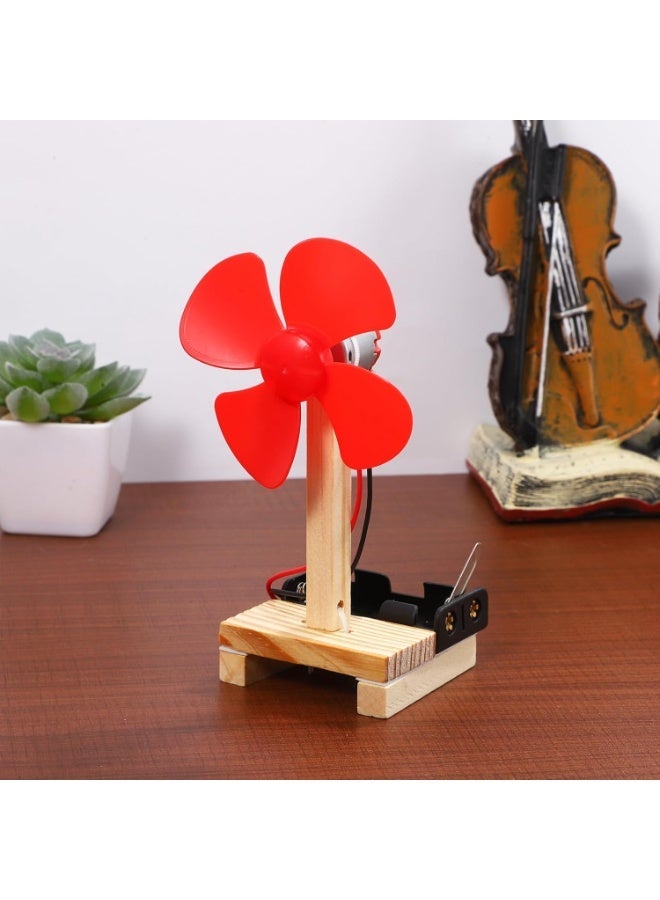 ALMiHomi DIY Electric Fan Science Project Kit for Students – Simple Electric Circuit with DC Motor | STEM Educational Toy for School Science Fair - Image 5