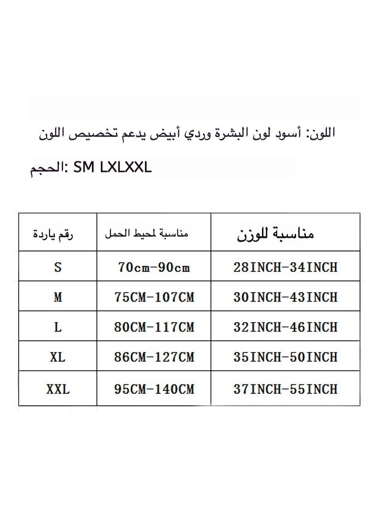 3-in-1 Maternity Belly Belt for Pregnancy, Breathable & Comfortable Pregnancy Support Band, Adjustable Pelvic & Waist Support, Tummy Band for Abdomen Pain Relief - Image 4