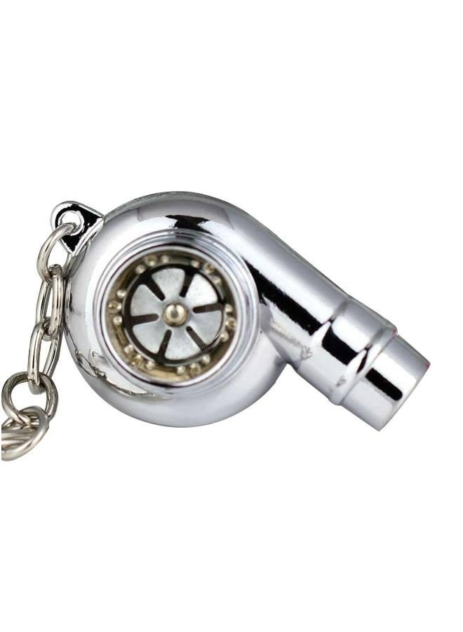 Car Electronic Keychain with Sounds LED Light, Stylish Car Flashlight Turbo Keychain, DIY Rotating Key Holder, Car Decorations Perfect Gifts - Image 4