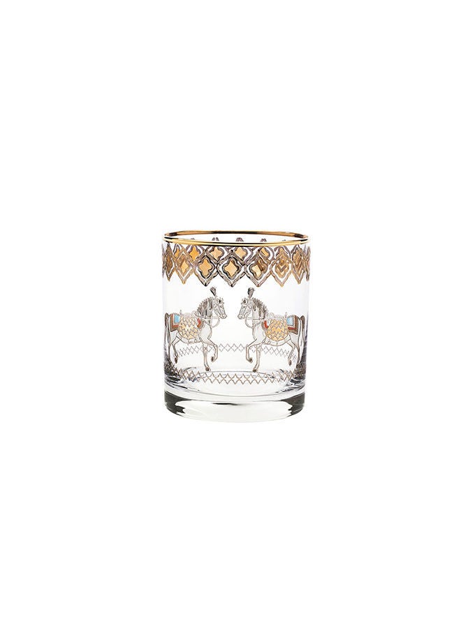 Villeroy & Boch 6-Piece Horse Amber Short Drink Glasses  - Image 1