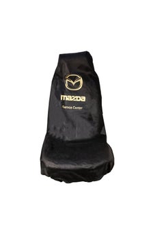 mazda Car Seat Cover, Universal Car Seat Dust Dirt Protection Cover, Extra Protection For Your Seat 2 pcs Set  - Image 3