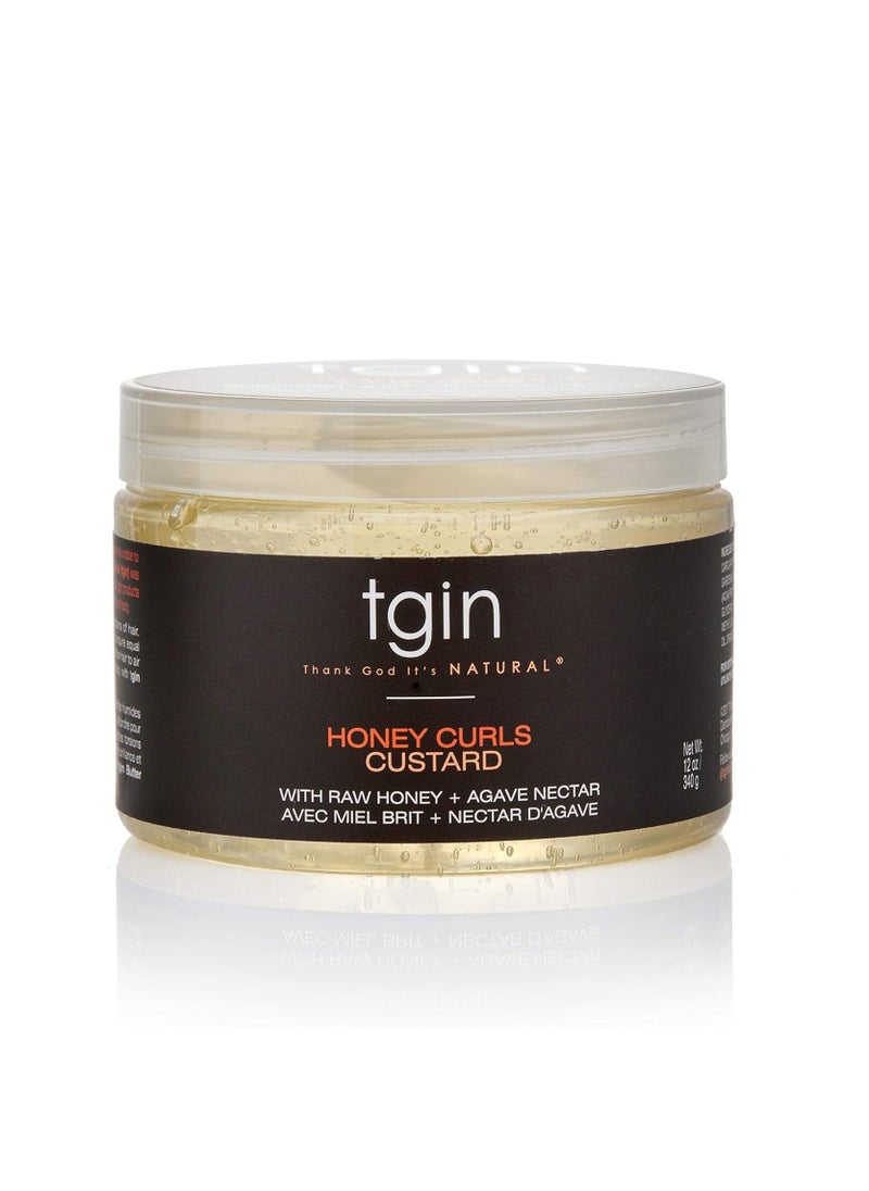 Thank God It's Natural Honey Curls Custard for Natural Hair - Dry Textured Curly Damaged  - Image 1
