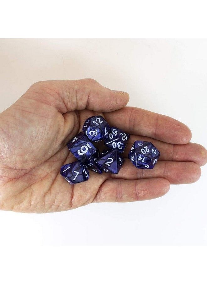 Blue Pearl Rpg Dice Full Polyhedral Set Ightfall - pzsku/Z7CC55CCA9FF9BCB8FF24Z/45/_/1688536762/b5819541-2d2c-44eb-9031-d93b85cda87a