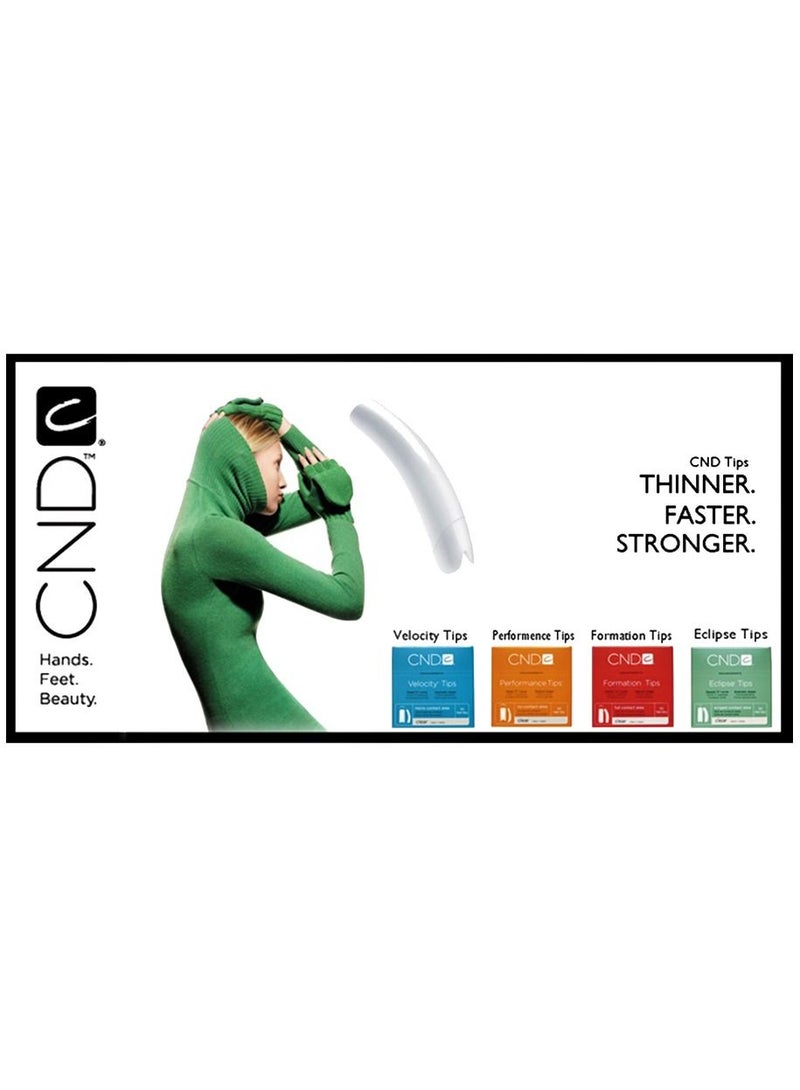 CND Performance Tips Clear Color360 pcs - Image 3