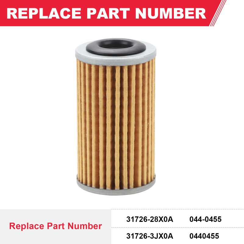 Fitede Transmission Oil Filter 31726-28X0A 31726-3JX0A Fits for 2013-2019 Nissan Altima Maxima Murano Sentra Versa Trans Oil Filter Assy with Gasket & Drain Plug Washer - Image 2