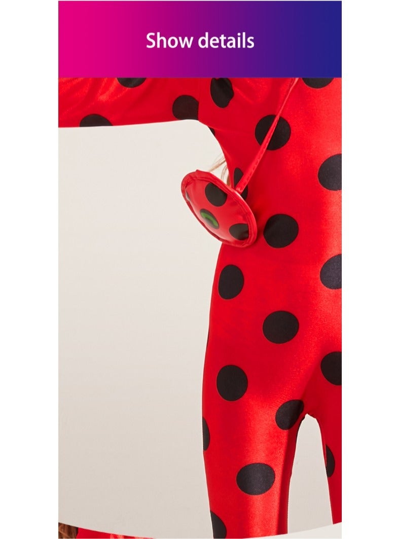 Toy Box Comfortable Ladybug Costume Dress For kids Medium- 6 to 7 Years Old - Image 5