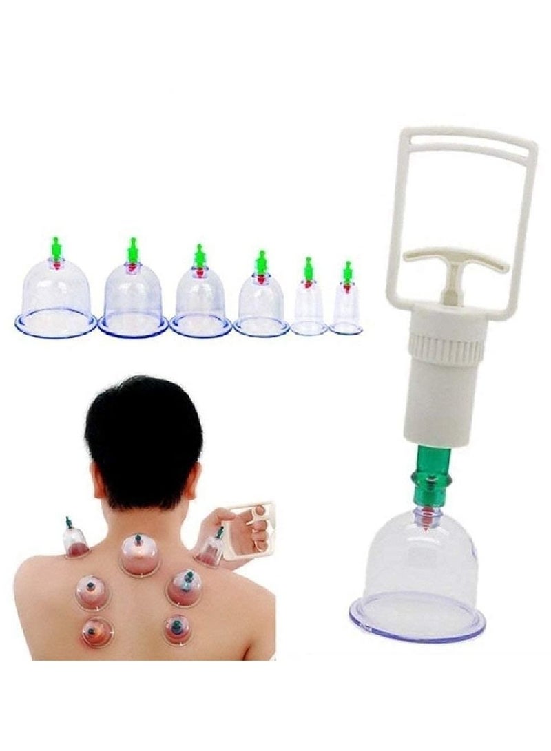 Generic HIJAMA CUPPING KIT SET Vacuum Cupping Set Health Care Vacuum Cupping Portable Body Relaxation Massage Therapy Kit Cupping Cups  - Image 2