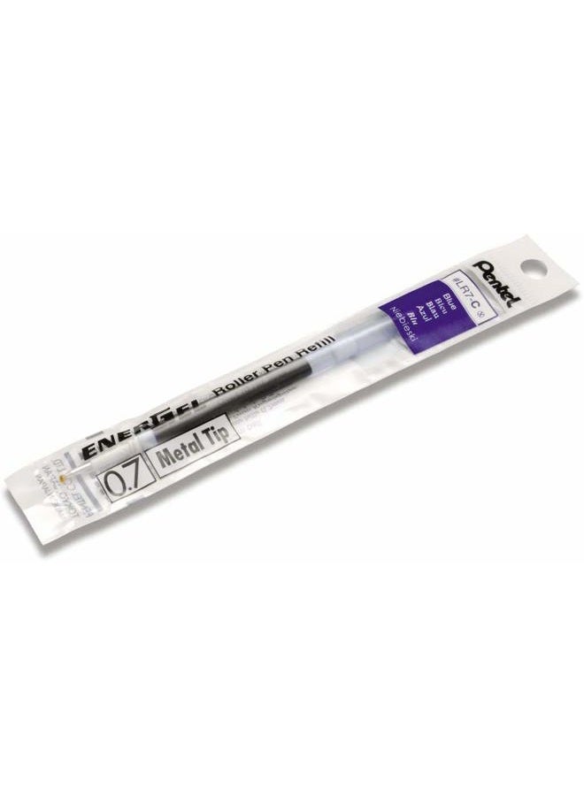Pentel Refill Ink for EnerGel Liquid Gel Pen / 0.7mm Blue Ink/Value Set of 10 Refills - Image 1
