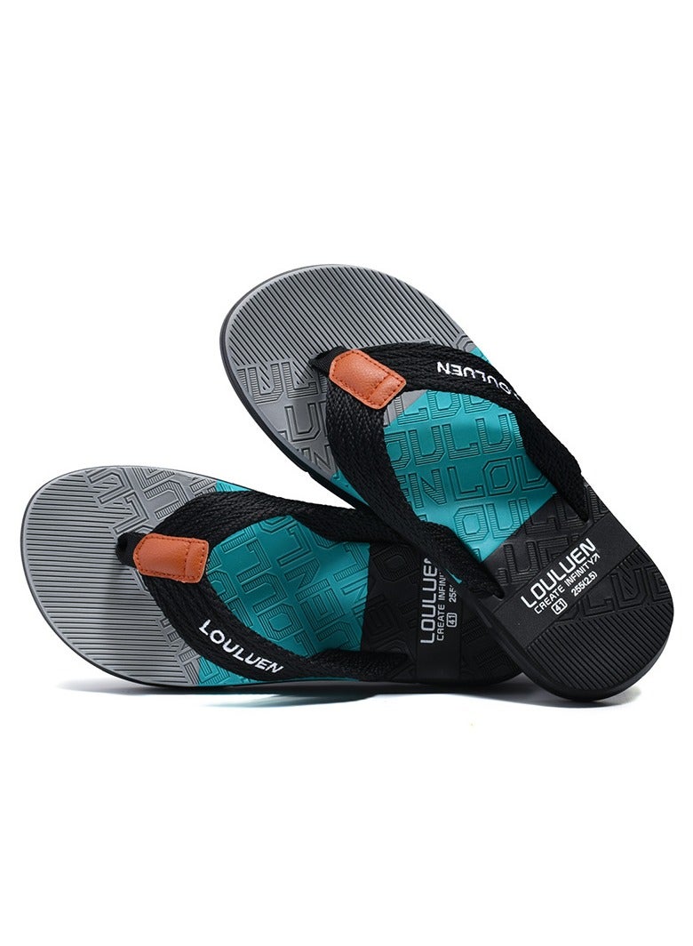 LOULUEN Non Slip Summer Beach Slippers for Home, Travel & Outdoor - Image 1