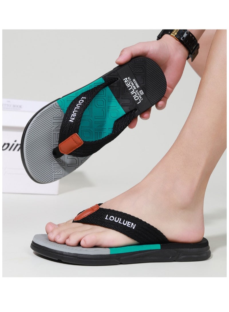 LOULUEN Non Slip Summer Beach Slippers for Home, Travel & Outdoor - Image 3