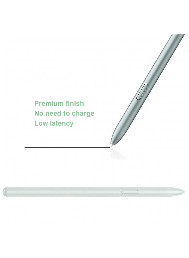 PCTC Galaxy Tab S7 FE S Pen Replacement Stylus Pen for Samsung Galaxy Tab S7 FE SM-T730, SM-T733, SM-T736B Touch Pen + Tips/Nibs (Mystic Green) - Image 1