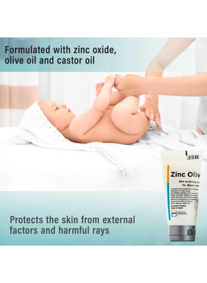zinc olive Skin Soothing Cream For Diaper Area 75g - Image 4