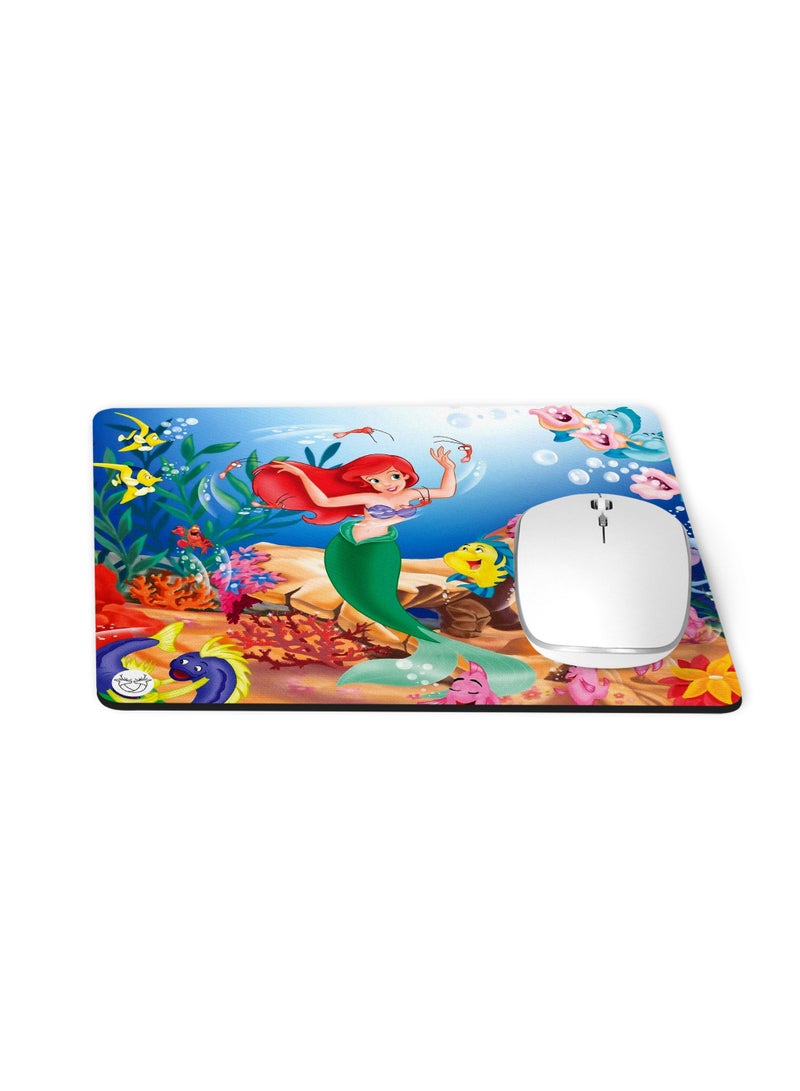 Reeman Design Mouse pad printed with the design of the mermaid Ariel