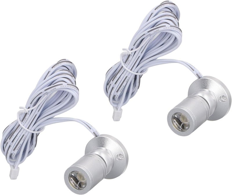 5V Mini Spotlight, Dimmable Mini Spotlight Comfortable Illumination Long Lasting Performance Bright Illumination Aluminum for Collectible Toys (Nature Light) - Image 1