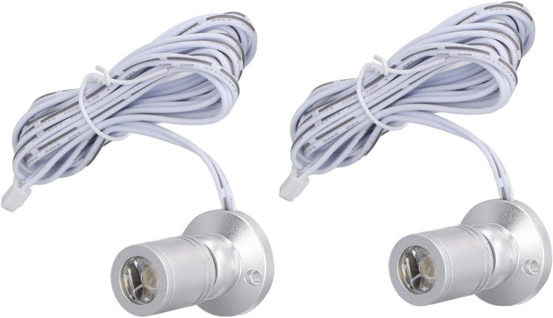 5V Mini Spotlight, Dimmable Mini Spotlight Comfortable Illumination Long Lasting Performance Bright Illumination Aluminum for Collectible Toys (Nature Light) - Image 3