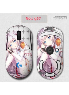 Anti-slip Mouse Stickers Logitech GPW One Or Two Generation GPROX Special All-inclusive Sweat-absorbent Anti-sweat Hand Stickers Lizard Skin-Color:The GPW Generation ]