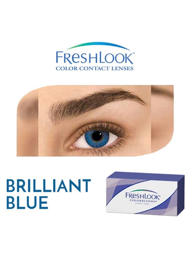 FRESHLOOK Women Pack Of 2 Colorblends Monthly Disposable Contact Lenses - Image 2